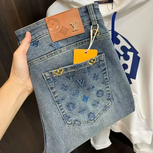 Louis Vuitton LV Jeans For Men #1370602 $52.00 USD, Wholesale Replica Louis Vuitton LV Jeans