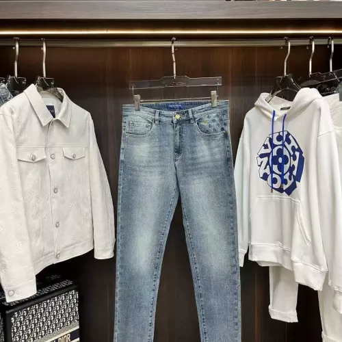 Replica Louis Vuitton LV Jeans For Men #1370602 $52.00 USD for Wholesale