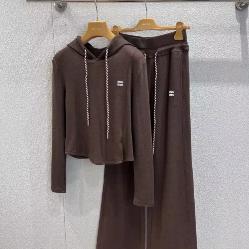 MIU MIU Tracksuits Long Sleeved For Women #1370609 $85.00 USD, Wholesale Replica MIU MIU Tracksuits