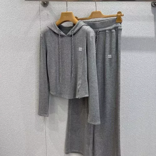 MIU MIU Tracksuits Long Sleeved For Women #1370610 $85.00 USD, Wholesale Replica MIU MIU Tracksuits