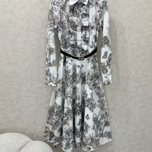 Christian Dior Dresses Long Sleeved For Women #1370618 $132.00 USD, Wholesale Replica Christian Dior Dresses