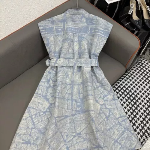Replica Christian Dior Dresses Short Sleeved For Women #1370631 $82.00 USD for Wholesale