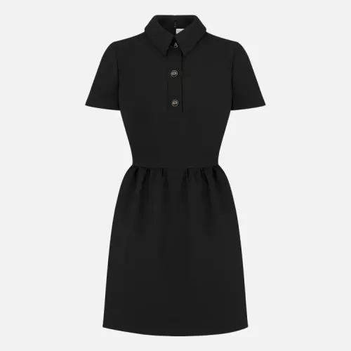Christian Dior Dresses Short Sleeved For Women #1370634 $115.00 USD, Wholesale Replica Christian Dior Dresses