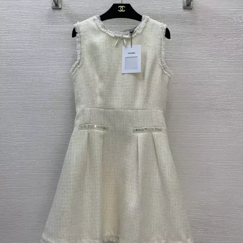 Chanel Dresses Sleeveless For Women #1370636 $132.00 USD, Wholesale Replica Chanel Dresses