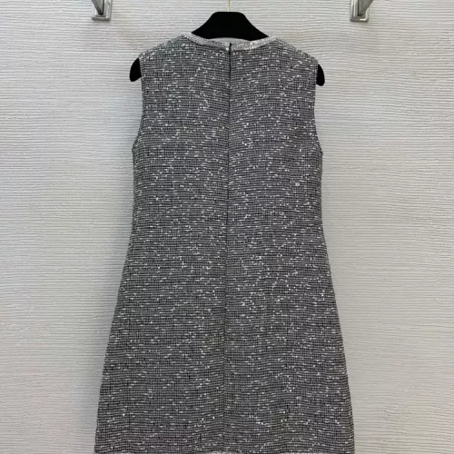 Replica Chanel Dresses Sleeveless For Women #1370637 $128.00 USD for Wholesale