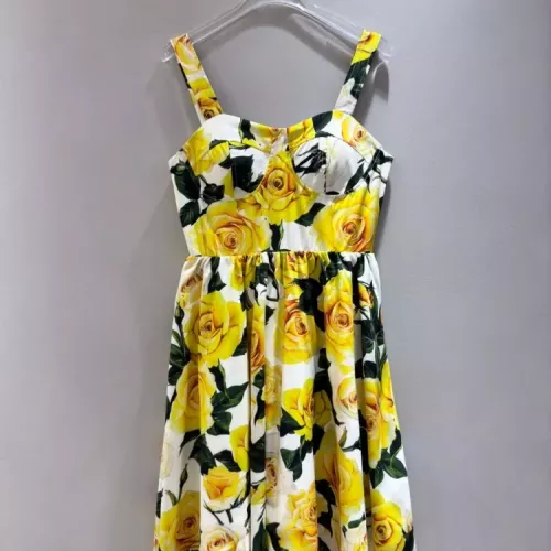 Dolce &amp; Gabbana Dresses Sleeveless For Women #1370642 $100.00 USD, Wholesale Replica Dolce &amp; Gabbana Dresses