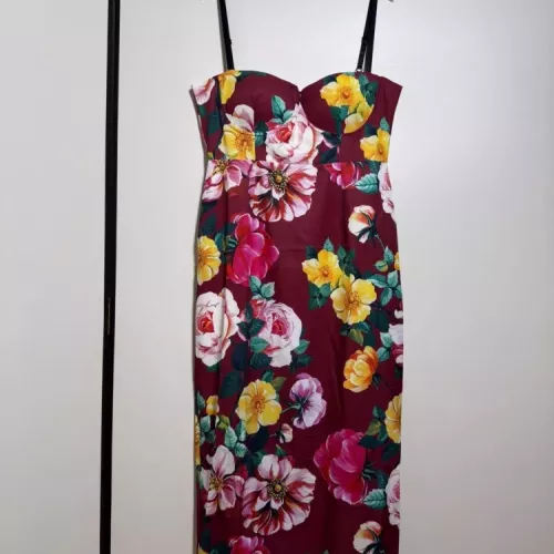 Dolce &amp; Gabbana Dresses Sleeveless For Women #1370643 $102.00 USD, Wholesale Replica Dolce &amp; Gabbana Dresses