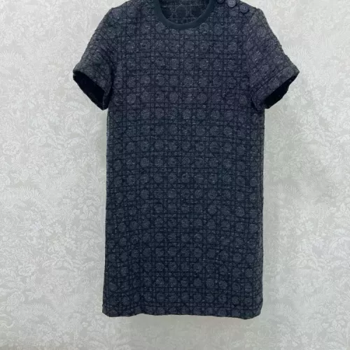 Christian Dior Dresses Short Sleeved For Women #1370647 $135.00 USD, Wholesale Replica Christian Dior Dresses