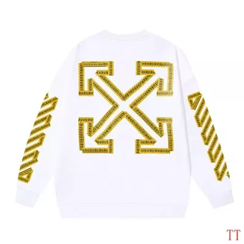 Off-White Hoodies Long Sleeved For Unisex #1370763 $45.00 USD, Wholesale Replica Off-White Hoodies