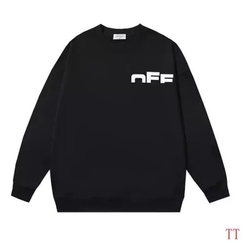 Off-White Hoodies Long Sleeved For Unisex #1370772 $45.00 USD, Wholesale Replica Off-White Hoodies