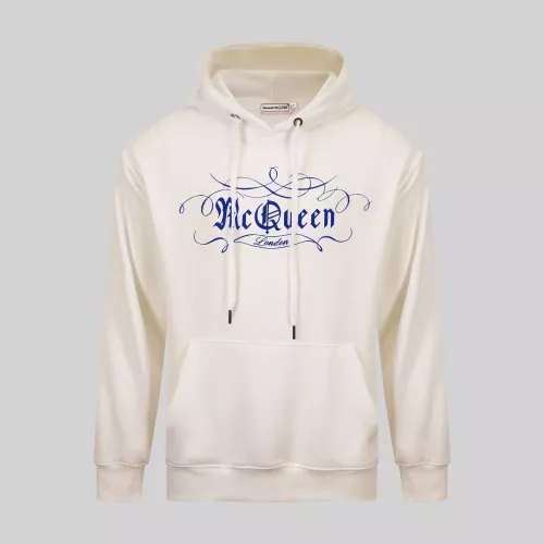 Alexander McQueen Hoodies Long Sleeved For Men #1370779 $42.00 USD, Wholesale Replica Alexander McQueen Hoodies