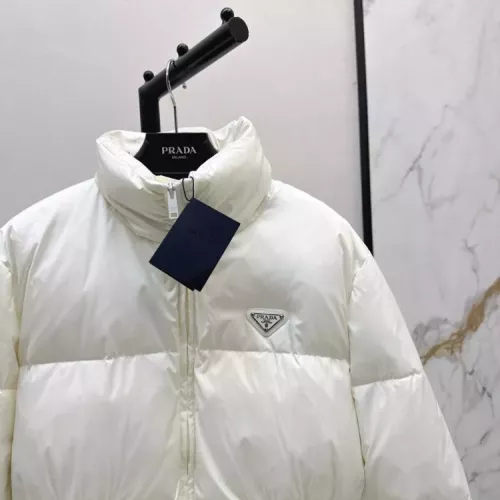 Replica Prada Down Feather Coat Long Sleeved For Women #1370833 $210.00 USD for Wholesale