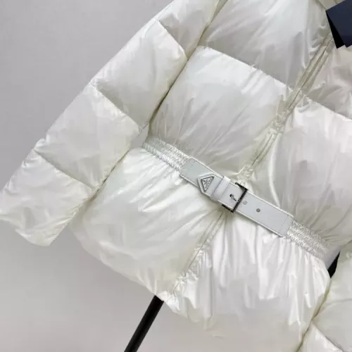 Replica Prada Down Feather Coat Long Sleeved For Women #1370833 $210.00 USD for Wholesale