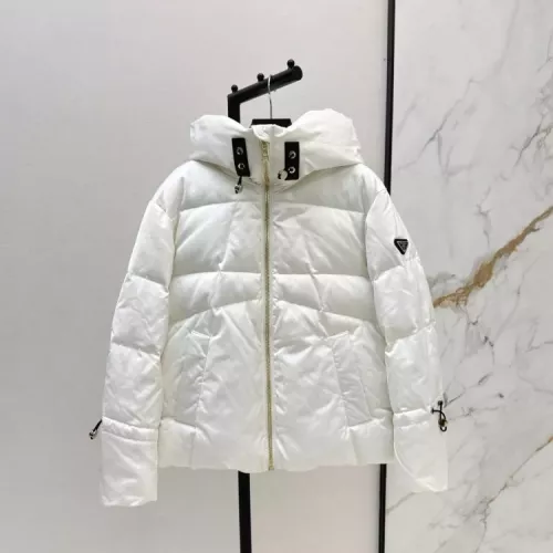 Replica Prada Down Feather Coat Long Sleeved For Women #1370836 $115.00 USD for Wholesale
