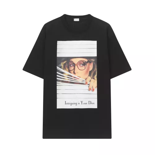 Christian Dior T-Shirts Short Sleeved For Unisex #1370871 $34.00 USD, Wholesale Replica Christian Dior T-Shirts