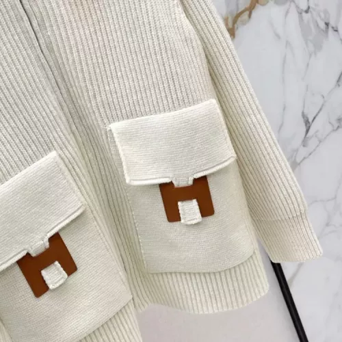 Replica Hermes Jackets Long Sleeved For Women #1370986 $160.00 USD for Wholesale