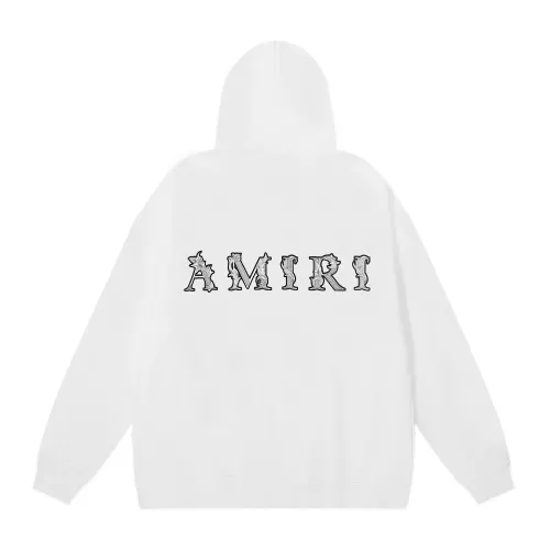 Amiri Hoodies Long Sleeved For Unisex #1370994 $48.00 USD, Wholesale Replica Amiri Hoodies