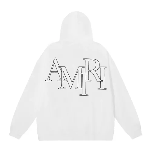 Amiri Hoodies Long Sleeved For Unisex #1371001 $48.00 USD, Wholesale Replica Amiri Hoodies