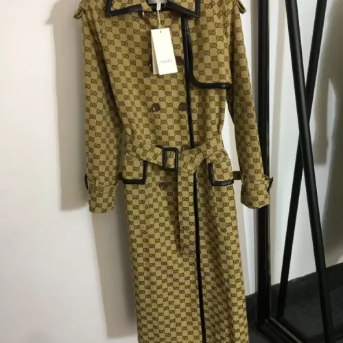Gucci Coat Long Sleeved For Women #1371047 $102.00 USD, Wholesale Replica Gucci Coat