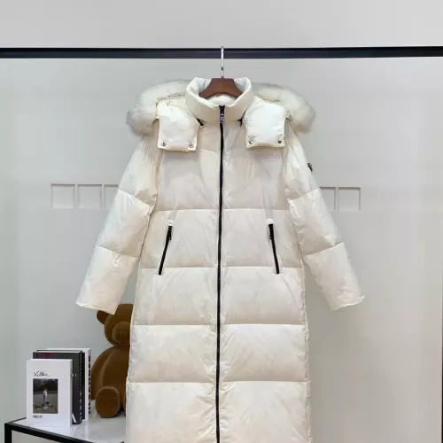 Prada Down Feather Coat Long Sleeved For Women #1371068 $280.99 USD, Wholesale Replica Prada Down Feather Coat
