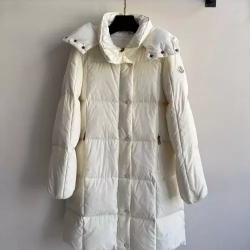 Moncler Down Feather Coat Long Sleeved For Women #1371095 $247.93 USD, Wholesale Replica Moncler Down Feather Coat