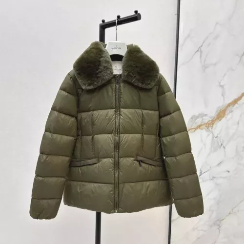 Moncler Down Feather Coat Long Sleeved For Women #1371100 $192.00 USD, Wholesale Replica Moncler Down Feather Coat