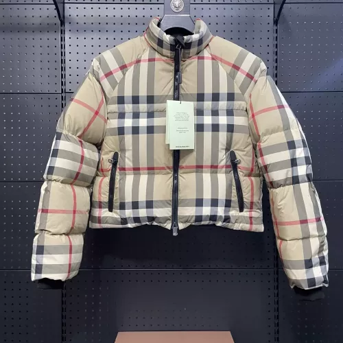 Burberry Down Feather Coat Long Sleeved For Women #1371113 $160.00 USD, Wholesale Replica Burberry Down Feather Coat