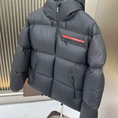 Replica Prada Down Feather Coat Long Sleeved For Men #1371119 $225.00 USD for Wholesale