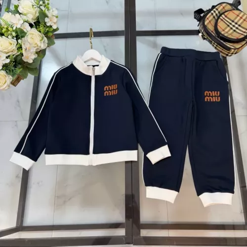 MIU MIU Tracksuits Long Sleeved For Kids #1371147 $96.00 USD, Wholesale Replica MIU MIU Tracksuits
