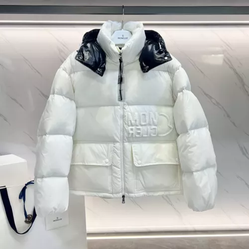 Moncler Down Feather Coat Long Sleeved For Women #1371163 $160.00 USD, Wholesale Replica Moncler Down Feather Coat