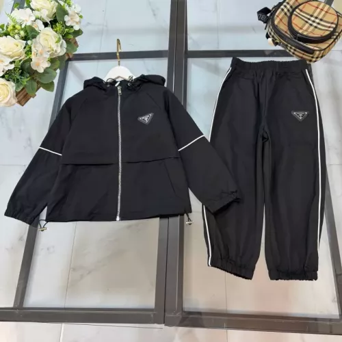 Prada Tracksuits Long Sleeved For Kids #1371167 $96.00 USD, Wholesale Replica Prada Tracksuits