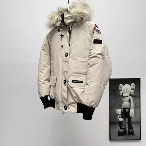 Canada Goose Down Feather Coat Long Sleeved For Unisex #1371221 $170.00 USD, Wholesale Replica Canada Goose Down Feather Coat