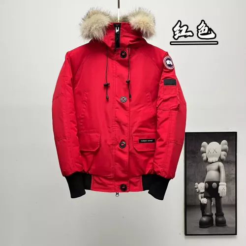 Canada Goose Down Feather Coat Long Sleeved For Unisex #1371222 $170.00 USD, Wholesale Replica Canada Goose Down Feather Coat