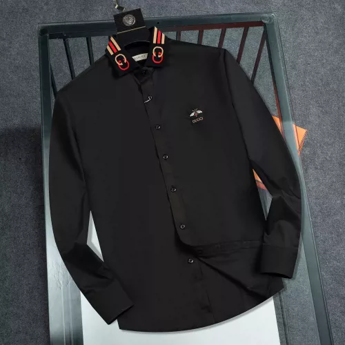 Gucci Shirts Long Sleeved For Men #1371270 $40.00 USD, Wholesale Replica Gucci Shirts