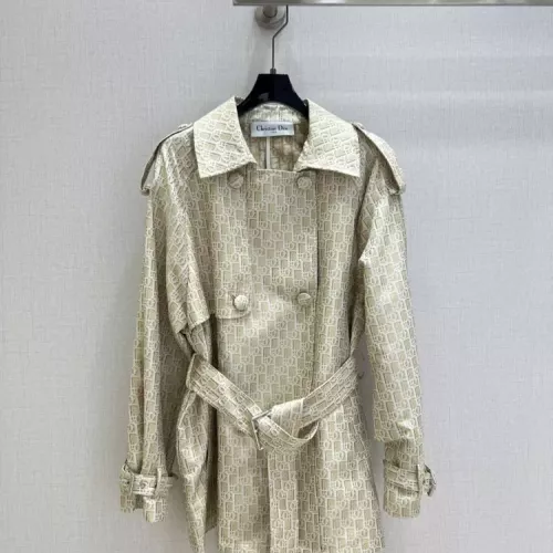 Christian Dior Coat Long Sleeved For Women #1371328 $155.00 USD, Wholesale Replica Christian Dior Coat