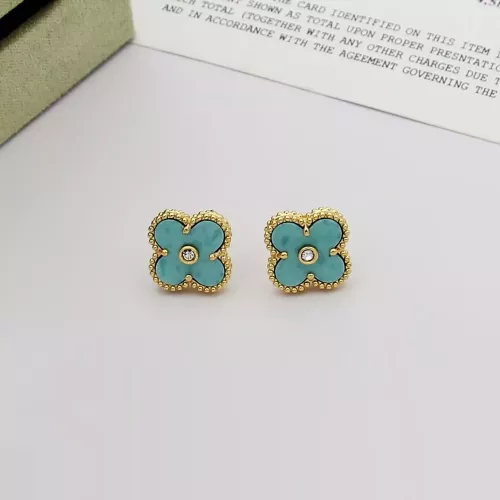 Van Cleef &amp; Arpels Earrings For Women #1371381 $25.00 USD, Wholesale Replica Van Cleef &amp; Arpels Earrings