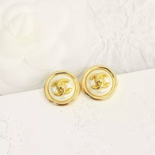 Replica Chanel Earrings For Women #1371498 $27.00 USD for Wholesale
