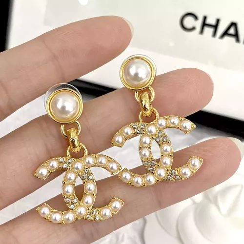 Replica Chanel Earrings For Women #1371512 $29.00 USD for Wholesale