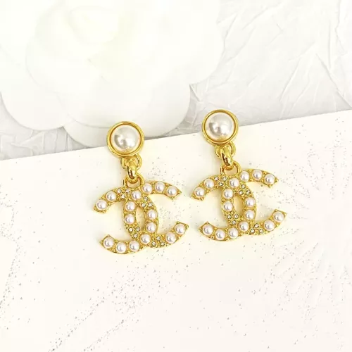 Replica Chanel Earrings For Women #1371512 $29.00 USD for Wholesale