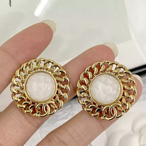Replica Chanel Earrings For Women #1371518 $32.00 USD for Wholesale