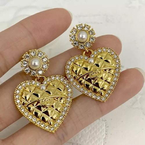 Replica Chanel Earrings For Women #1371519 $34.00 USD for Wholesale