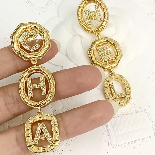 Replica Chanel Earrings For Women #1371525 $36.00 USD for Wholesale