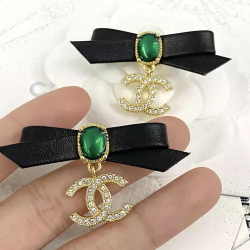 Replica Chanel Earrings For Women #1371529 $38.00 USD for Wholesale