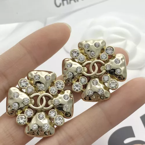 Replica Chanel Earrings For Women #1371536 $32.00 USD for Wholesale