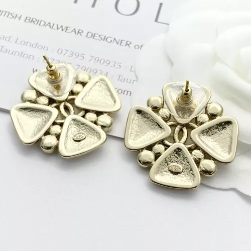 Replica Chanel Earrings For Women #1371536 $32.00 USD for Wholesale