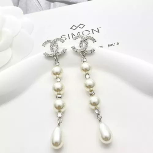 Replica Chanel Earrings For Women #1371539 $32.00 USD for Wholesale