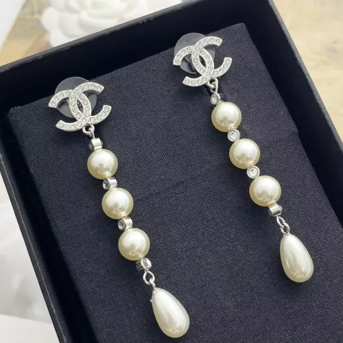 Replica Chanel Earrings For Women #1371539 $32.00 USD for Wholesale
