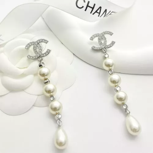 Replica Chanel Earrings For Women #1371539 $32.00 USD for Wholesale
