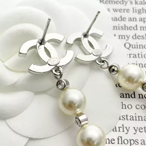 Replica Chanel Earrings For Women #1371539 $32.00 USD for Wholesale