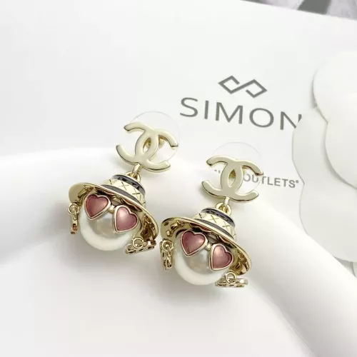Replica Chanel Earrings For Women #1371541 $36.00 USD for Wholesale
